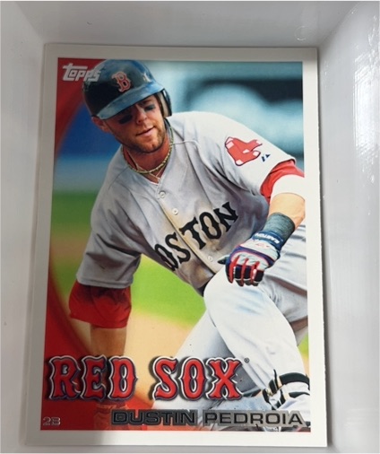 2010 Topps #650 Dustin Pedroia — front