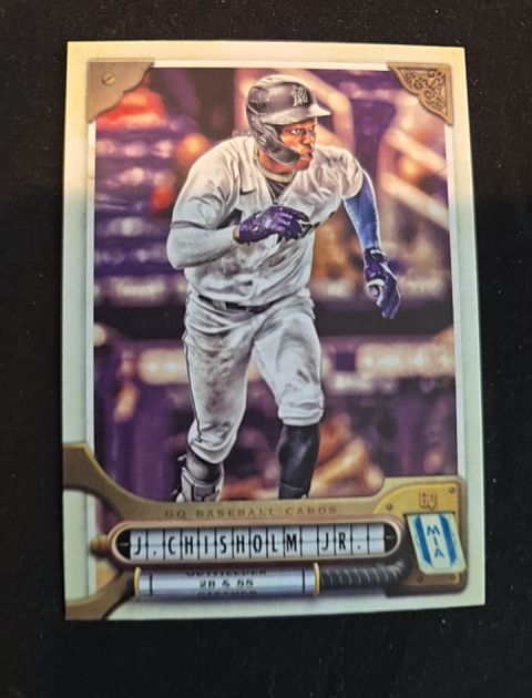 2022 Topps Gypsy Queen #37 Jazz Chisholm Jr. — front