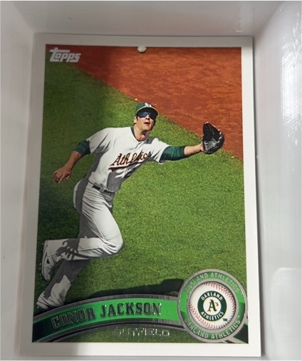 2011 Topps #330 Conor Jackson — front
