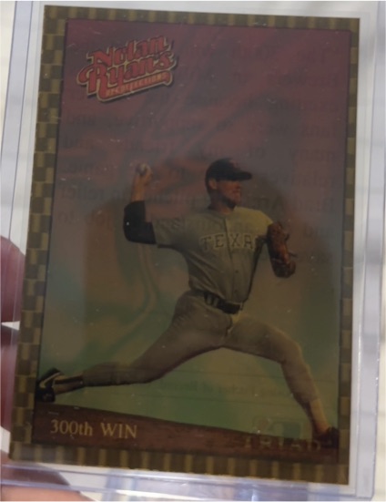 1993 Triad Whataburger Nolan Ryan Recollections #NNO 300th Win — front
