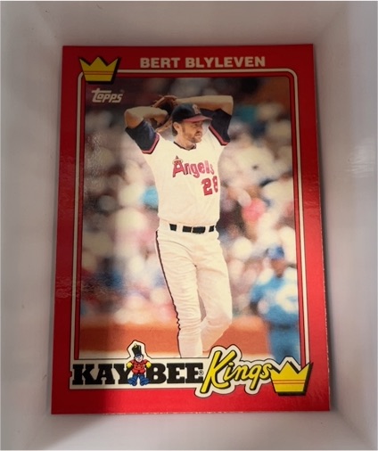 1990 Topps Kay-Bee Kings #unknown Bert Blyleven — front