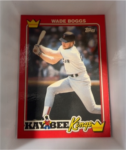 1990 Topps Kaybee Kings #3 Wade Boggs — front