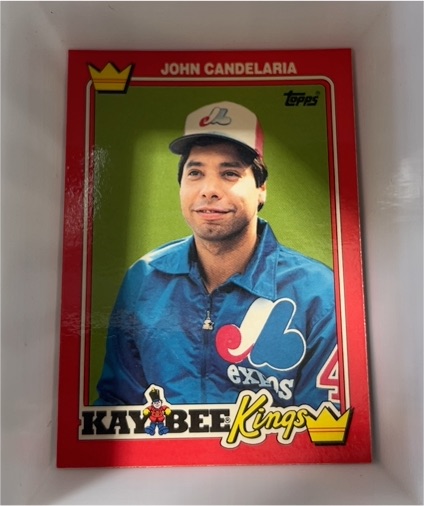 1990 Topps Kay-Bee Kings of Baseball #5 John Candelaria — front