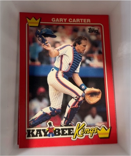 1990 Topps Kay-Bee Kings #6 Gary Carter — front
