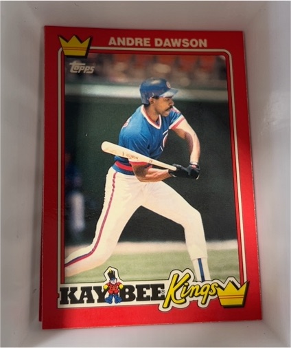 1990 Topps Kay-Bee Kings #8 Andre Dawson — front