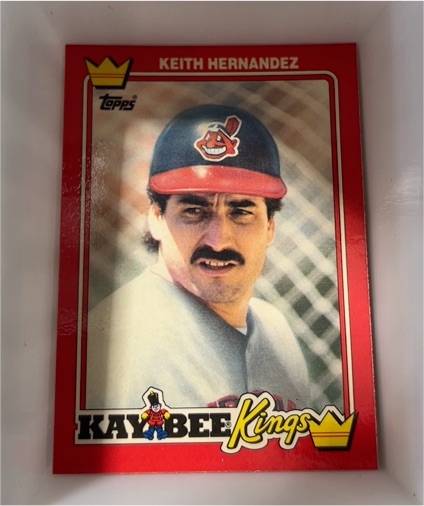 1990 Topps Kay-Bee Kings #16 Keith Hernandez — front