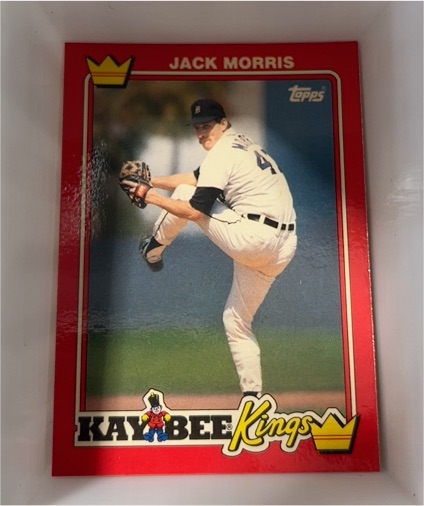 1990 Topps Kaybee Kings #19 Jack Morris — front