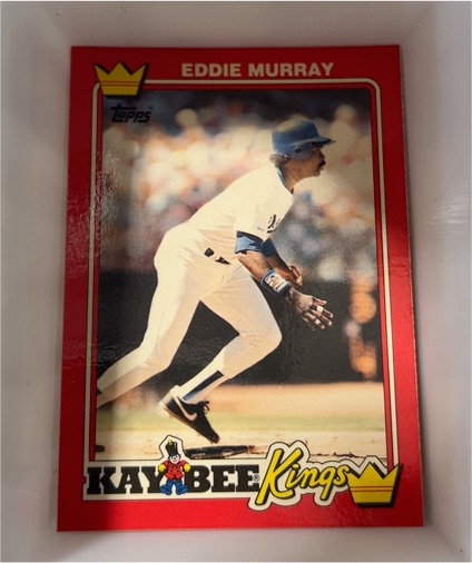 1990 Topps Kay-Bee Kings #21 Eddie Murray — front