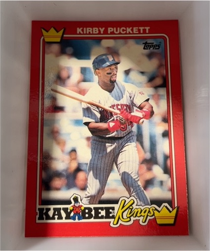 1990 Topps Kaybee Kings #23 Kirby Puckett — front