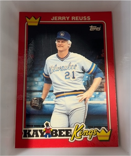 1990 Topps Kay-Bee Kings #21 Jerry Reuss — front