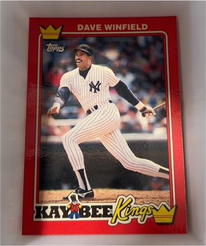 1990 Topps Kay-Bee Kings #32 Dave Winfield — front