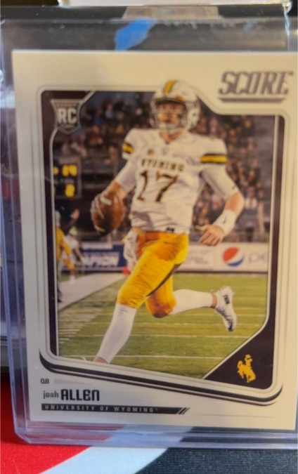 2018 Score #350 Josh Allen Rookie Card — front