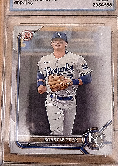 2022 Bowman Prospects #BP-146 Bobby Witt Jr. — front