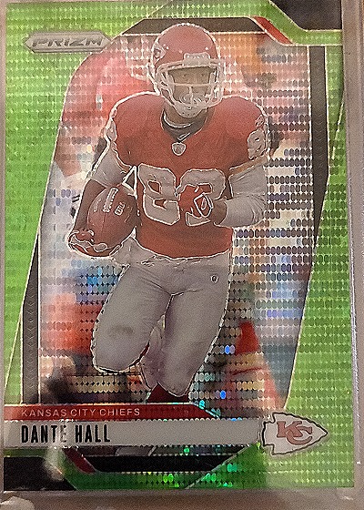 2024 Panini Prizm Green Wave Dante Hall — front