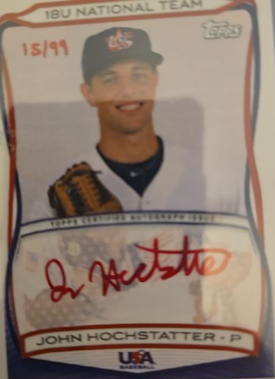 2010 Topps USA Baseball #A-13 John Hochstatter — front
