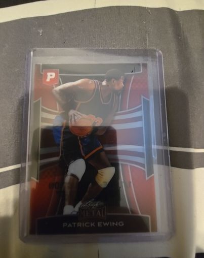 2025 Leaf Metal Pristine Auction #7 Patrick Ewing — front