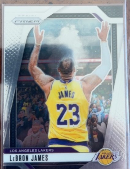 2024-25 Panini Prizm #130 LeBron James — front