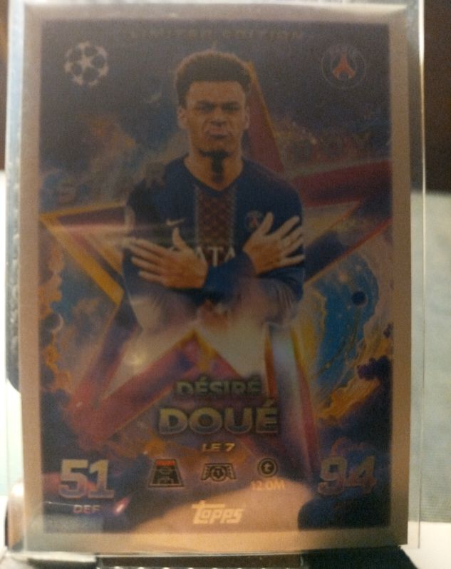 2025 Topps Match Attax #LE7 Désiré Doué — front