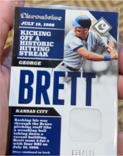 2017 Panini Chronicles #CS-GB George Brett — front