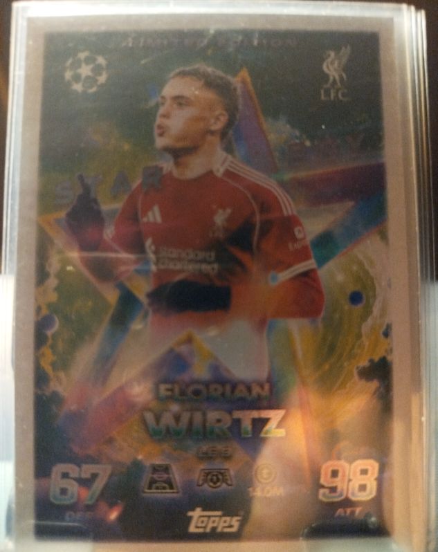 2024 Topps Chrome UEFA Champions League #UCC-67 Florian Wirtz — front