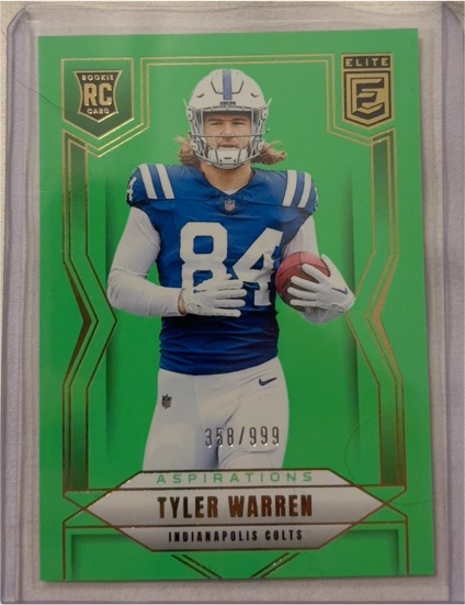 2025 Panini Donruss Elite #358 Tyler Warren — front