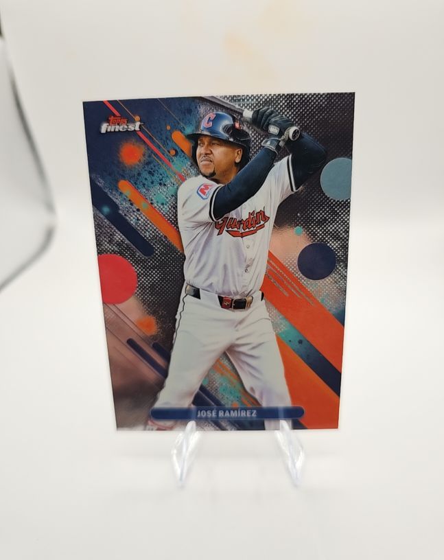 2025 Topps Finest #95 Jose Ramirez — front