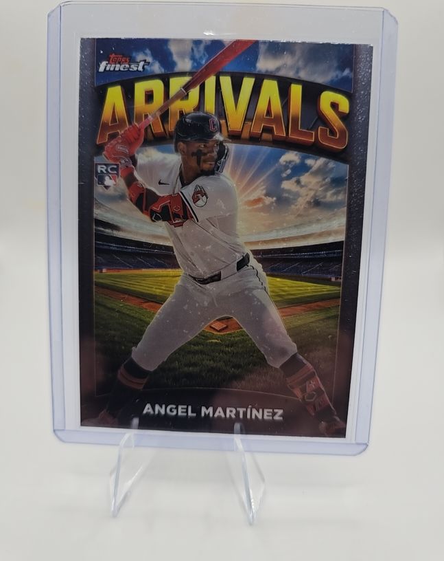2025 Topps Finest Arrivals #A-30 Angel Martinez — front