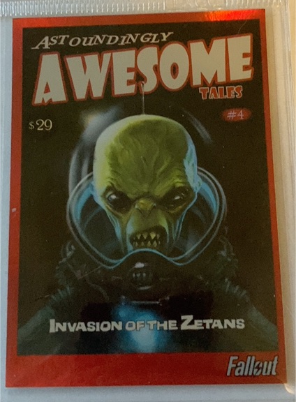 2018 Dynamite Fallout #4 Astoundingly Awesome Tales Invasion of the Zetans — front