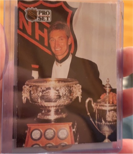 1991-92 Pro Set #324 Wayne Gretzky — front