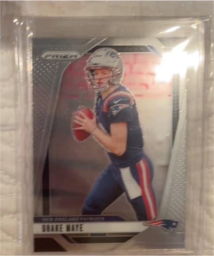 2024 Panini Prizm #329 Drake Maye — front