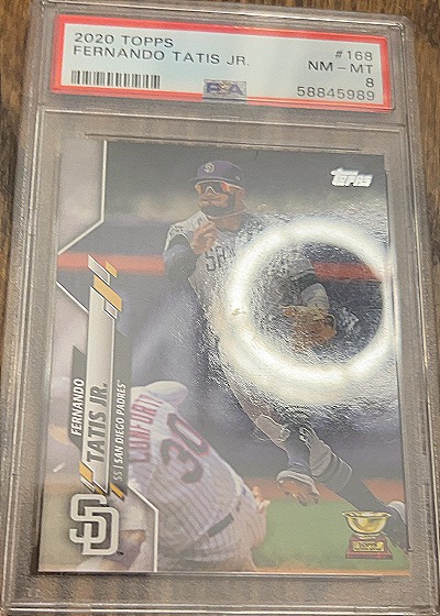 2020 Topps #168 Fernando Tatis Jr. — front