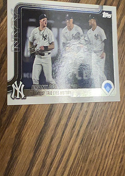 2025 Topps Series 1 #BPM-3 Bronx Bombers — front