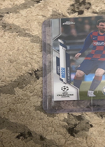 2019-20 Topps Chrome UEFA Champions League #1 Lionel Messi — front