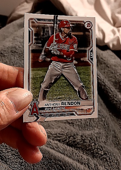 2021 Bowman #93 Anthony Rendon — front