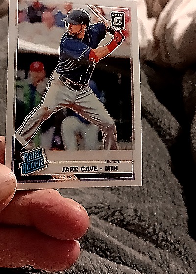 2019 Donruss Optic #57 Jake Cave — front