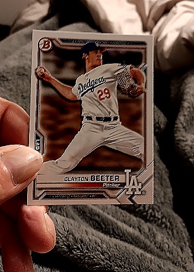 2021 Bowman #RP-14 Clayton Beeter — front