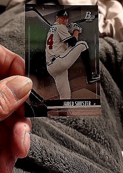 2021 Bowman Platinum Top Prospects #TOP97 Jared Shuster — front