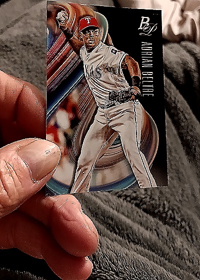2018 Bowman Platinum #69 Adrian Beltre — front