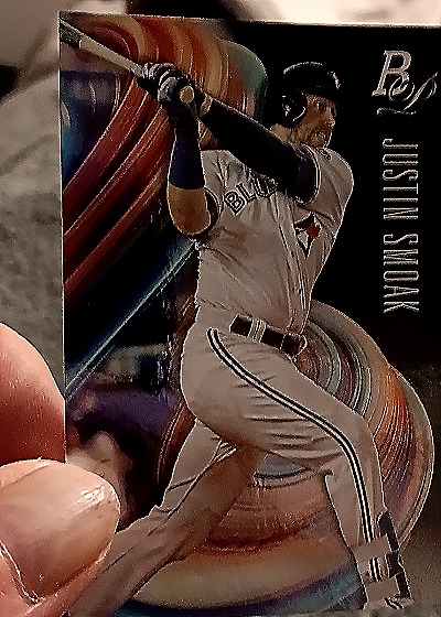 2018 Bowman Platinum #20 Justin Smoak — front