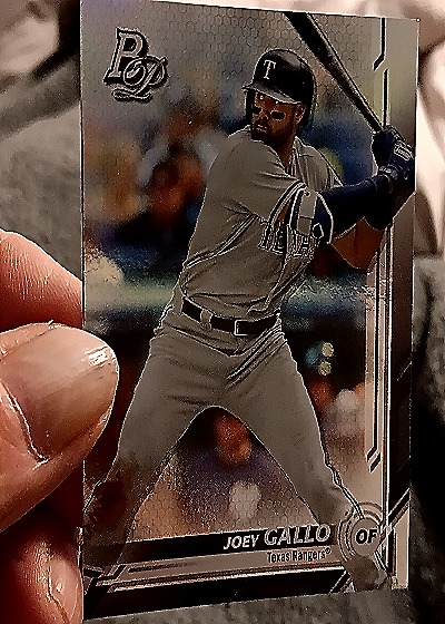 2019 Bowman Platinum #69 Joey Gallo — front