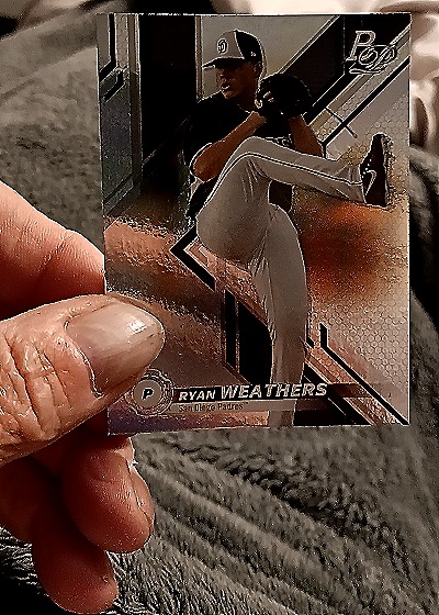 2019 Topps #TOP-95 Ryan Weathers — front