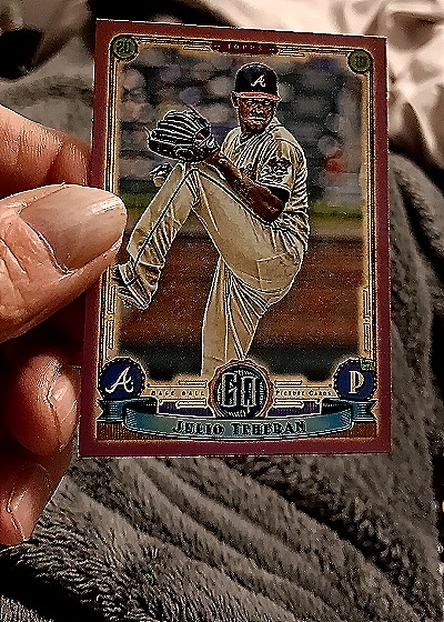 2019 Topps Gypsy Queen #8 Julio Teheran — front