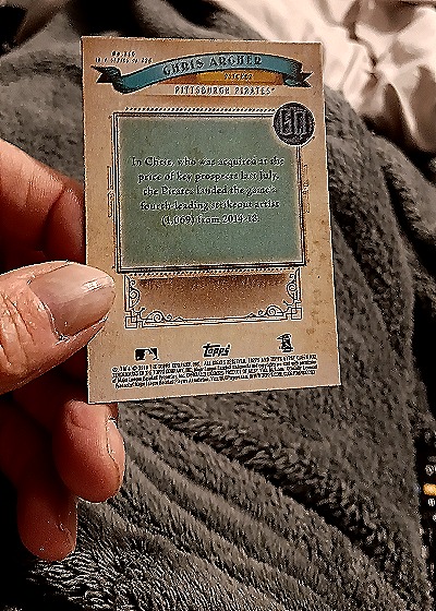 2019 Topps Gypsy Queen #80 Chris Archer — back