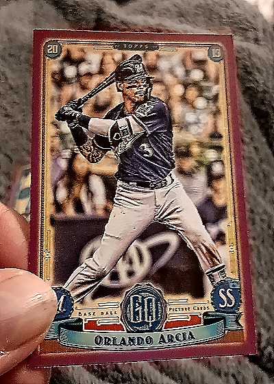 2019 Topps Gypsy Queen #252 Orlando Arcia — front