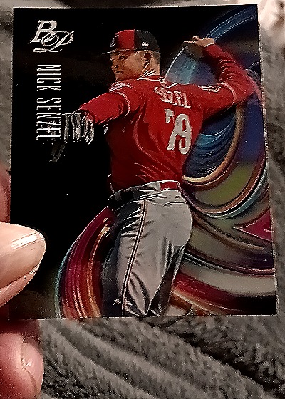 2018 Bowman Platinum Top Prospects #TOP-78 Nick Senzel — front