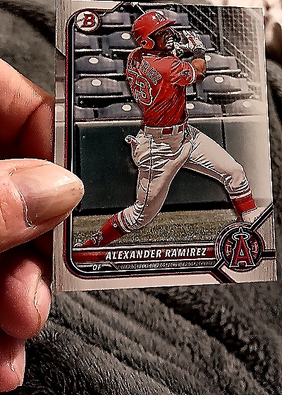 2022 Bowman #BP-38 Alexander Ramirez — front