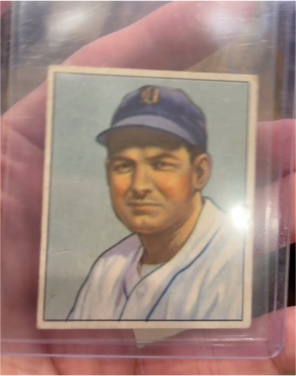 1951 Bowman #45 Art Houtteman — front