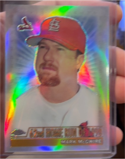 2000 Topps Chrome #236 Mark McGwire — front
