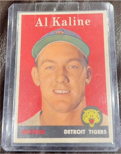 1958 Topps #70 Al Kaline — front