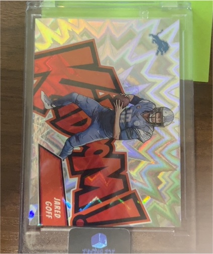 2024 Panini Absolute Kaboom Horizontal #14 Jared Goff — front